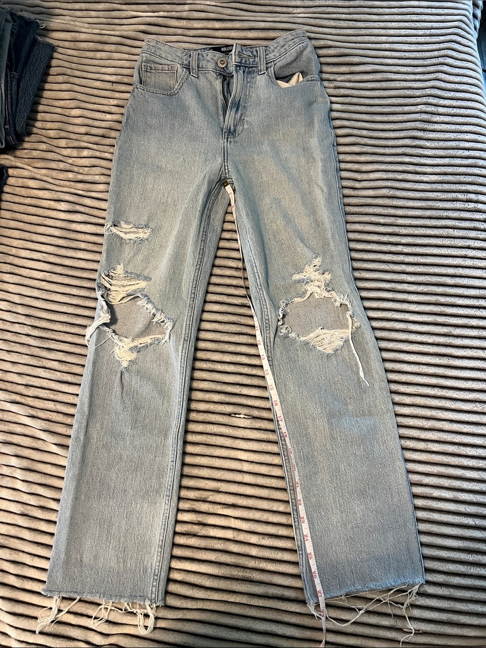 Hollister Ultra high rise 90s straight jeans